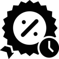 Uhr Symbol Symbol Design Bild. Illustration von das Alarm Uhr Zeit isoliert Vektor Bild. eps 10