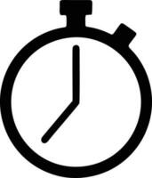 Uhr Symbol Symbol Design Bild. Illustration von das Alarm Uhr Zeit isoliert Vektor Bild. eps 10