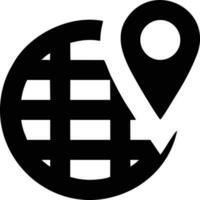 Globus Planet Erde Symbol Symbol Vektor Bild