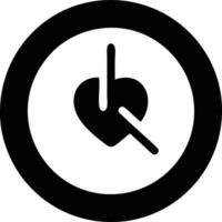 Uhr Symbol Symbol Design Bild. Illustration von das Alarm Uhr Zeit isoliert Vektor Bild. eps 10