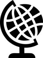 Globus Planet Erde Symbol Symbol Vektor Bild