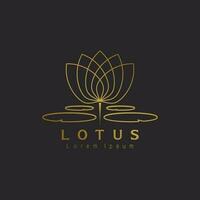 lotus logotyp vektor