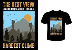 Tour-Reise-T-Shirt-Design, Abenteuer-Reise-T-Shirt-Design vektor