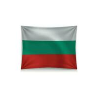 Vektor Bulgarien Flagge