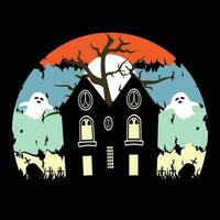 halloween t-shirt design vektor