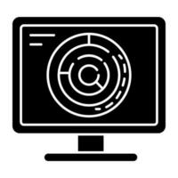 trendig design ikon av labyrint vektor