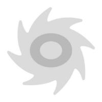 en platt design ikon av tyfon vektor