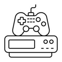 moderne Designikone des Gamepads vektor