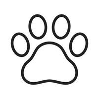Hund Pfote Vektor Fußabdruck Symbol Logo Symbol Grafik Karikatur Illustration Französisch Bulldogge Bär Katze