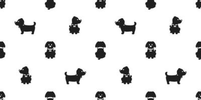 hund sömlös mönster franska bulldogg vektor valp scarf isolerat tecknad serie illustration upprepa tapet bricka bakgrund