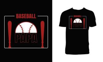 Baseball Vektor Grafik t Hemd Design.