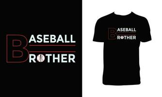 Baseball Vektor Grafik t Hemd Design.