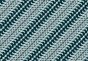 Batik indonesisch ist ein Technik von wachsbeständig Färberei angewendet zu ganze Tuch, oder Stoff gemacht mit diese Technik entstanden von Indonesien. Batik ist gemacht entweder durch Zeichnung Punkte und Linien vektor
