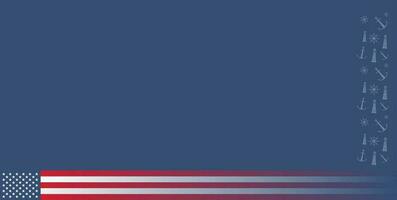 blå bakgrund med ankare ikon prydnad, torn, fartygets roder och amerikan flagga till fira nationell havs dag vektor