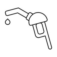 bränsle ikon vektor. bensin illustration tecken samling. energi symbol eller logotyp. vektor