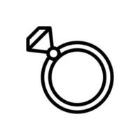 juvel ikon vektor. Smycken illustration tecken. Varor symbol eller logotyp. vektor