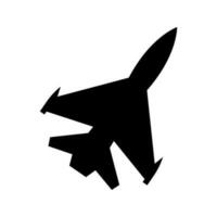 Kämpfer Jet Symbol Vektor Satz. Luft Macht Illustration Zeichen Sammlung. Luftfahrt Symbol.