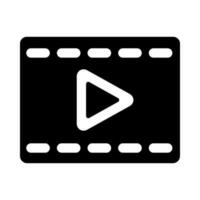 bio vektor ikon. film illustration symbol. filma tecken eller logotyp.