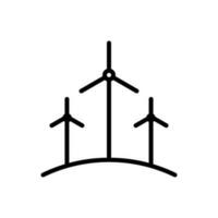 Elektrizität Symbol Vektor. Grün Energie Illustration unterzeichnen. Öko Symbol oder Logo. vektor