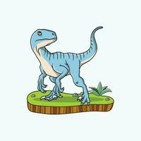 Dinosaurier Vektor einstellen isoliert auf Weiß. T-Rex, Spinosaurus, Flugsaurier, Anylosaurus, Dilophosaurus, Parasaurolophus, Stegosaurus, Flugsaurier, Brontosaurus, Velociraptor, Brachiosaurus, Triceratops.