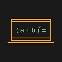 uppkopplad formel vektor ikon