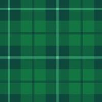 Grün Plaid nahtlose traditionelle schottische Kilt-Muster kann als Dekoration für Saint Patrick Day oder Weihnachten Hintergrund Stoff Textildecke Druck Lager Vektor-Illustration in einfachen Stil verwendet werden vektor