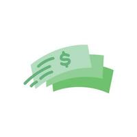 Papier Geld Symbol Design Vektor