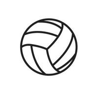 volleyboll ikon design vektor mall