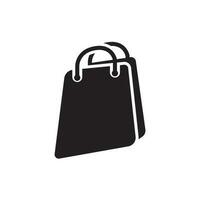 Einkaufstasche Icon Design Vektor