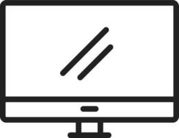 Fernseher Symbol Vektor Bild.