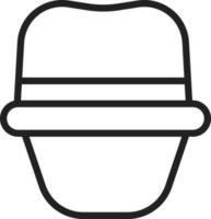 Forscher Hut Symbol Vektor Bild.