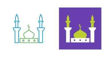 Vektorsymbol für die Moschee des Propheten vektor