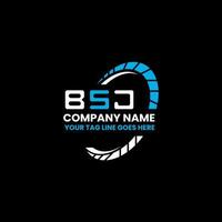 bsj Brief Logo kreativ Design mit Vektor Grafik, bsj einfach und modern Logo. bsj luxuriös Alphabet Design