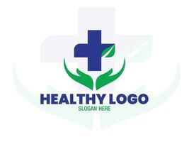 Gesundheit Logo Design Sieger Vorlage vektor