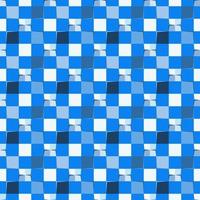 Dies ist ein polygonales blaues geometrisches Muster in einer kleinen Zelle vektor