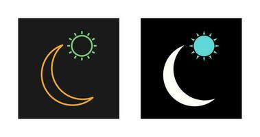 Sol och planeter vektor ikon