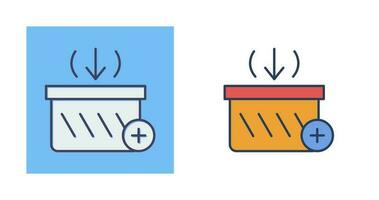 Vektorsymbol zum Warenkorb hinzufügen vektor