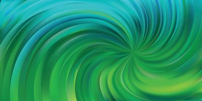 abstrakter blauer und grüner Spiralhintergrund vektor