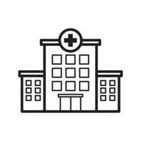 Krankenhaus Symbol Vektor Design Illustration