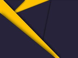lila und Gelb Farbe Papier Material Design Hintergrund. vektor