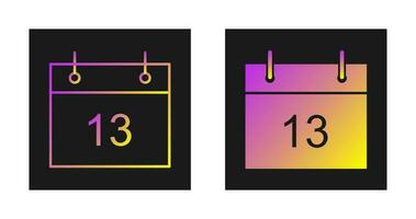 markiertes Datumsvektorsymbol vektor