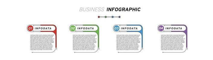 Design-Elemente von Business-Infografiken Satz von 3D-Infografiken vektor