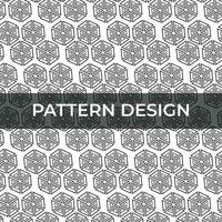 modern abstrakt geometrisk mönster design vektor