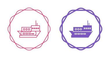 leverans fartyg vektor ikon