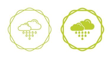 Vektorsymbol für sauren Regen vektor