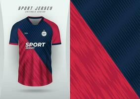 Hintergrund zum Sport Jersey, Fußball Jersey, Laufen Jersey, Rennen Jersey, rot und Marine Blau schräg Muster. vektor