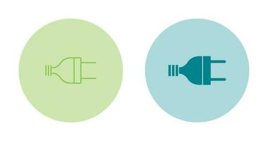 Vektorsymbol für elektrischen Stecker vektor