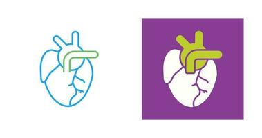 medicinsk hjärta vektor ikon