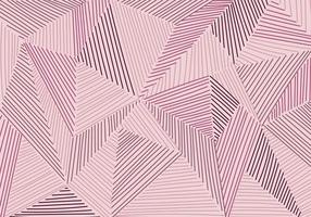 abstraktes Low Polygon Patchwork mit handgezeichneten Linien Muster Mosaik Hintergrund und Textur vektor