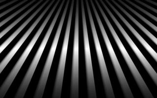 abstrakter Metallhintergrund mit schwarzen und weißen vertikalen Linien parallelen Linien und Streifenvektorillustration vektor